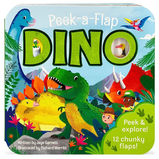 Peek-a-Flap Dino Book