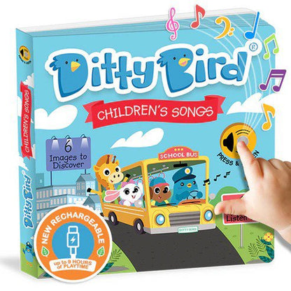 Ditty Bird Toys / Educational / Children Books Dirty Bird Sound Book: Children's Songs
