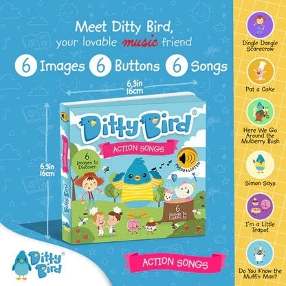 Ditty BirdDitty Bird Action SongsBabysupermarket