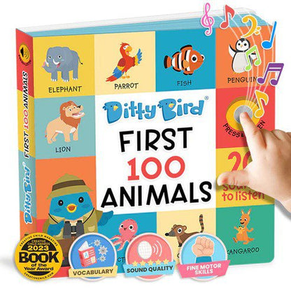Ditty Bird Sound Book: First 100 Animals