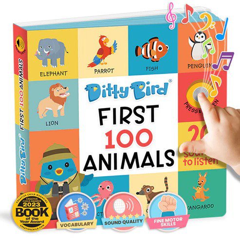 Ditty Bird Sound Book: First 100 Animals