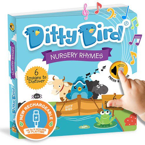 Ditty Bird Toys / Educational / Children Books Ditty Bird Sound Book: Nursery Rhymes