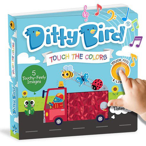 Ditty Bird Sound Book: Touch The Colors