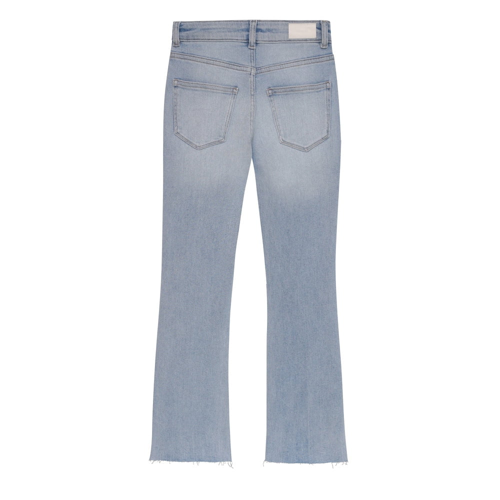 DL1961 DL1961 Girls Claire Crop Bootcut Jean - Atlantic Raw
