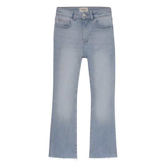 DL1961 Atlantic Raw / 7 DL1961 Girls Claire Crop Bootcut Jean - Atlantic Raw