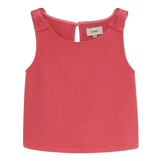 DL1961 Raspberry / X-Small DL1961 Girls Hana Top - Raspberry