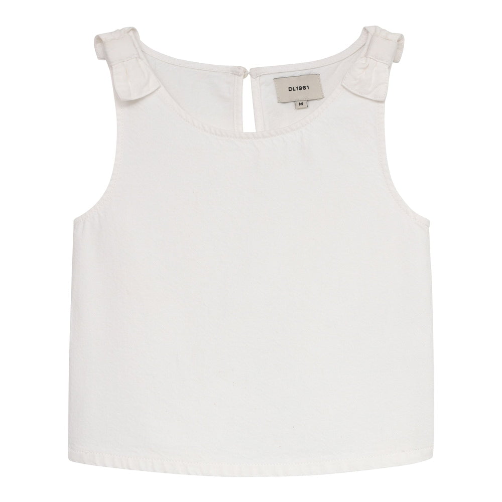 DL1961DL1961 Girls Hana Top - WhiteBabysupermarket