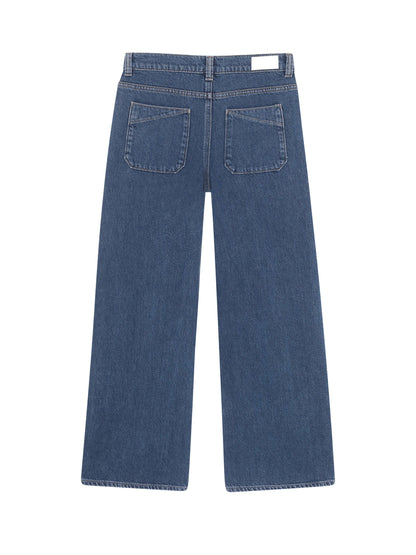 DL1961 Girls Pants/Jean DL1961 Girls Lily Wide Leg Jean - Moon Lake