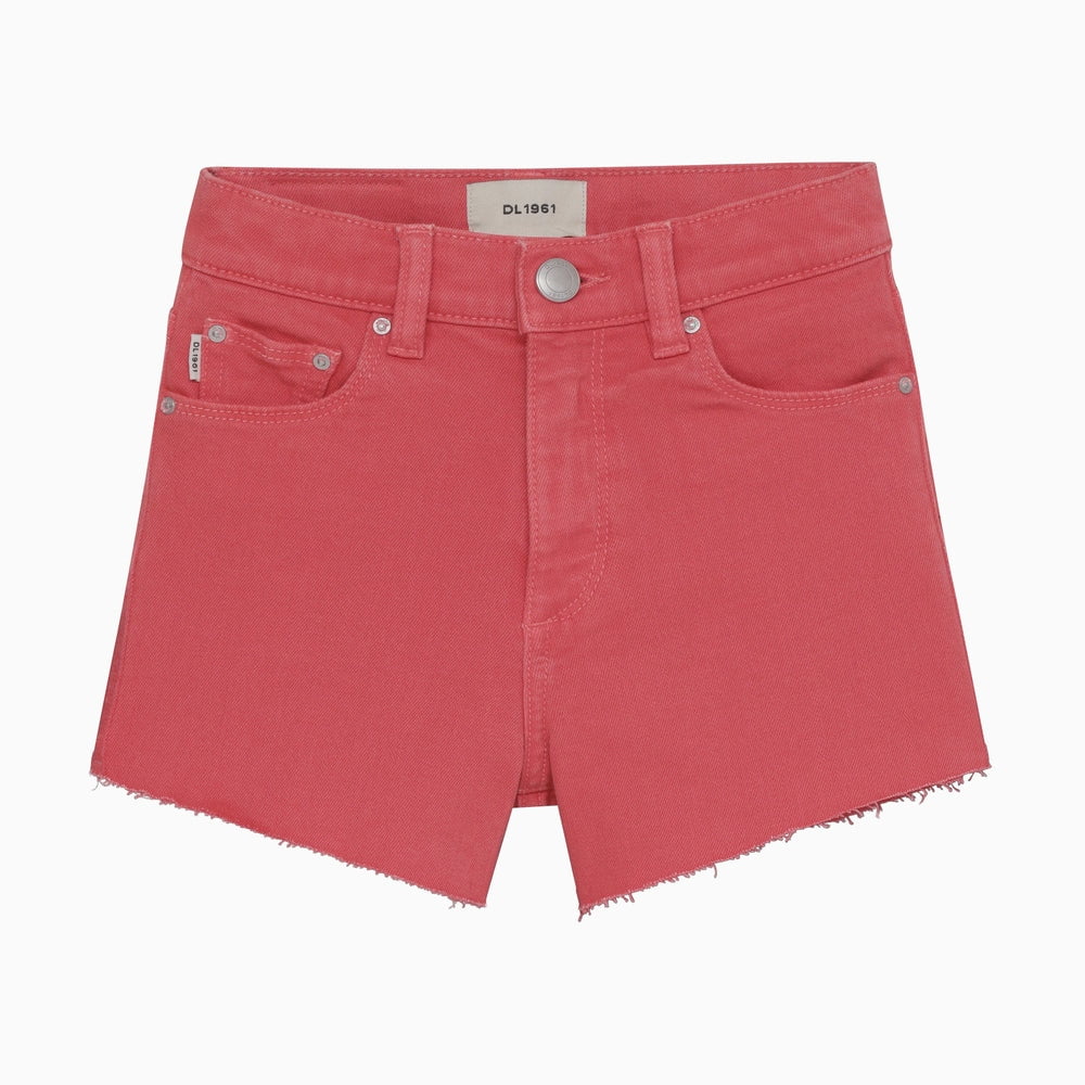 DL1961DL1961 Girls Lucy Cut Off Short - RaspberryBabysupermarket