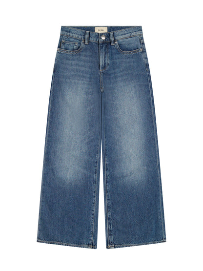 DL1961 Blue Harbor / 7 DL1961 Girls Nini Wide Leg - Blue Harbor