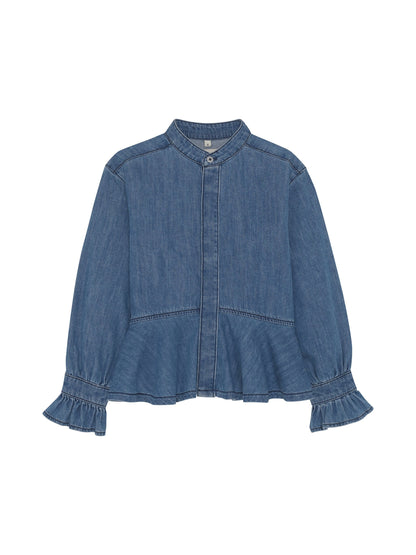 DL1961 Girls Shirts Blue Dream / 7-8 DL1961 Girls Simona Top - Blue Dream Chambray