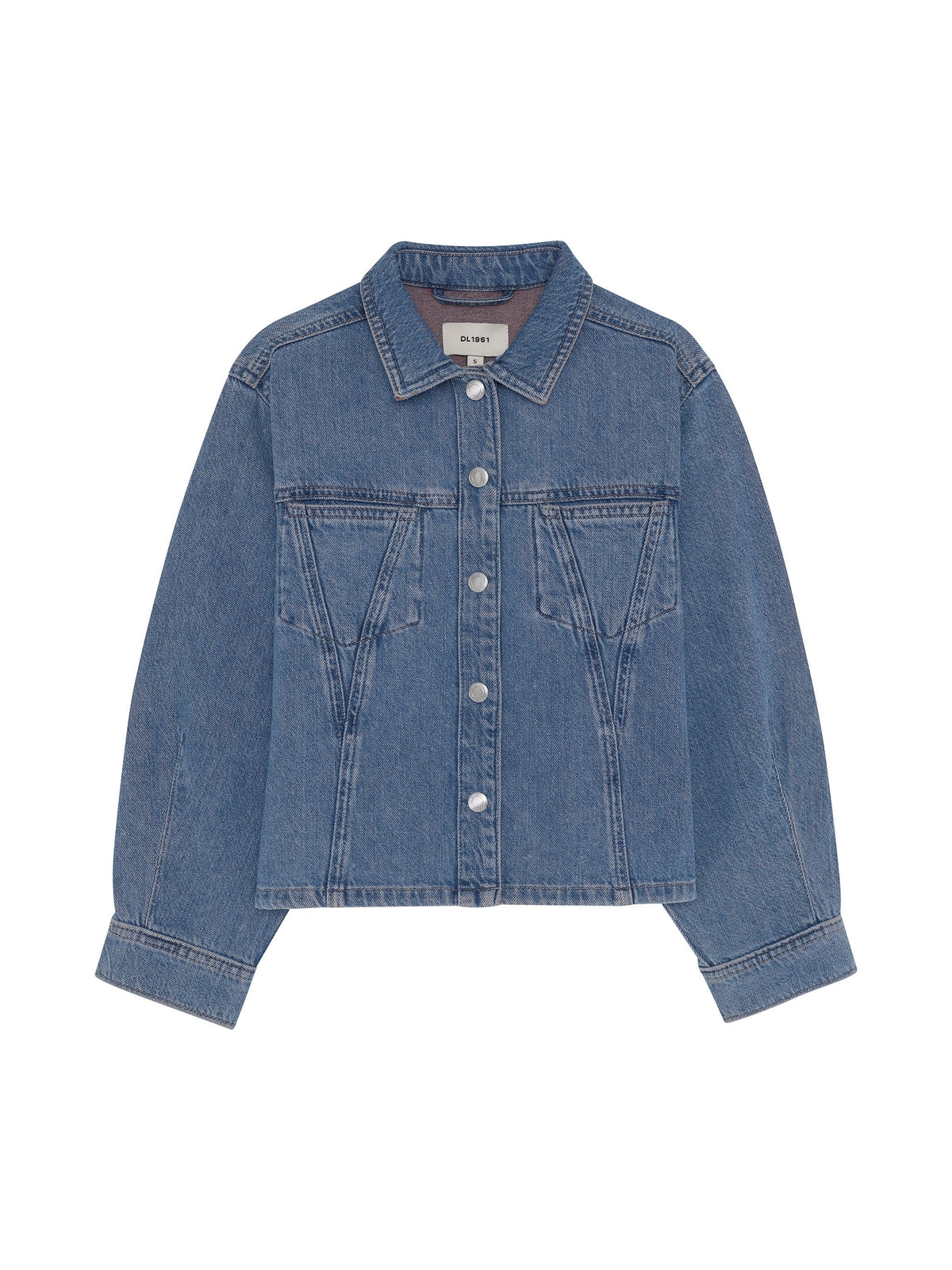 DL1961 Girls Shirts Indigo Rose / 7-8 DL1961 Girls Simona Top - Indigo Rose