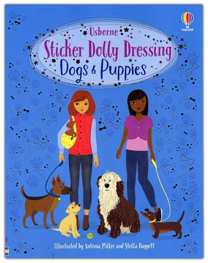 Usborne Sticker Dolly Dressing Dogs & Puppies