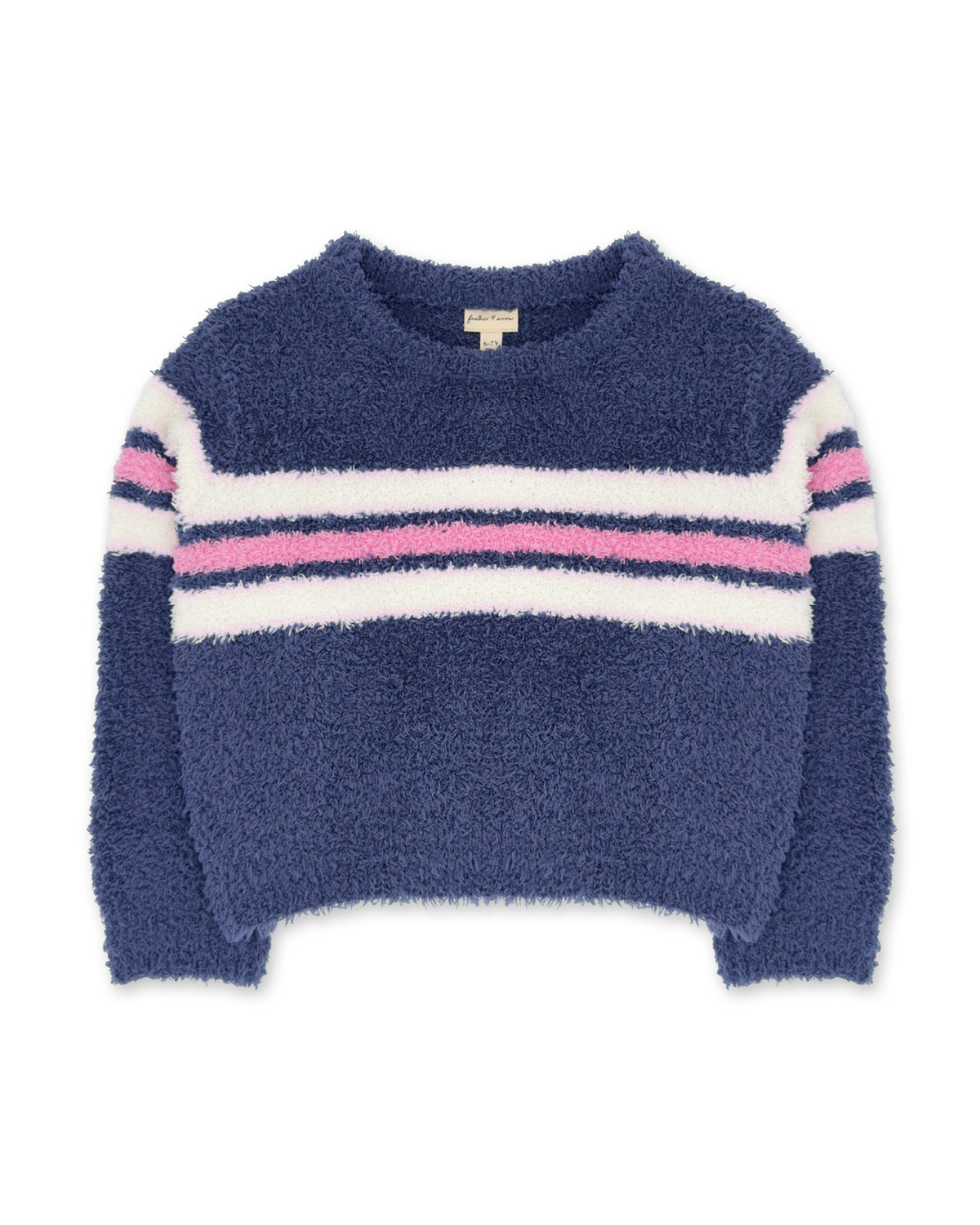 Feather 4 Arrow Dreamer Stripe Sweater - Crown Blue