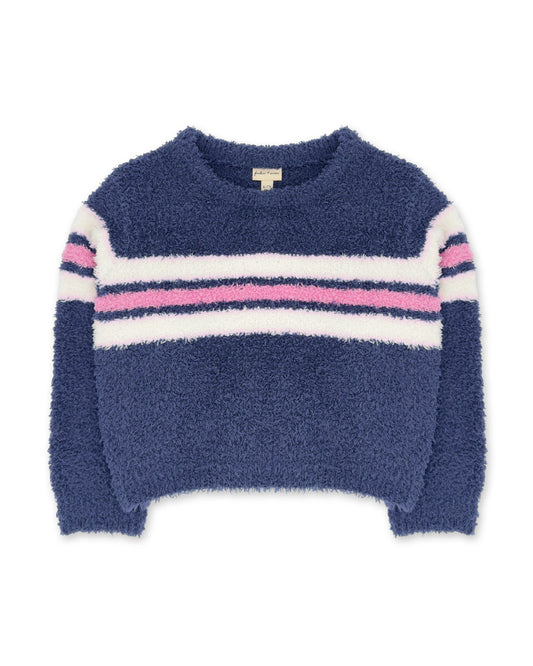 Feather 4 ArrowFeather 4 Arrow Dreamer Stripe Sweater - Crown BlueBabysupermarket