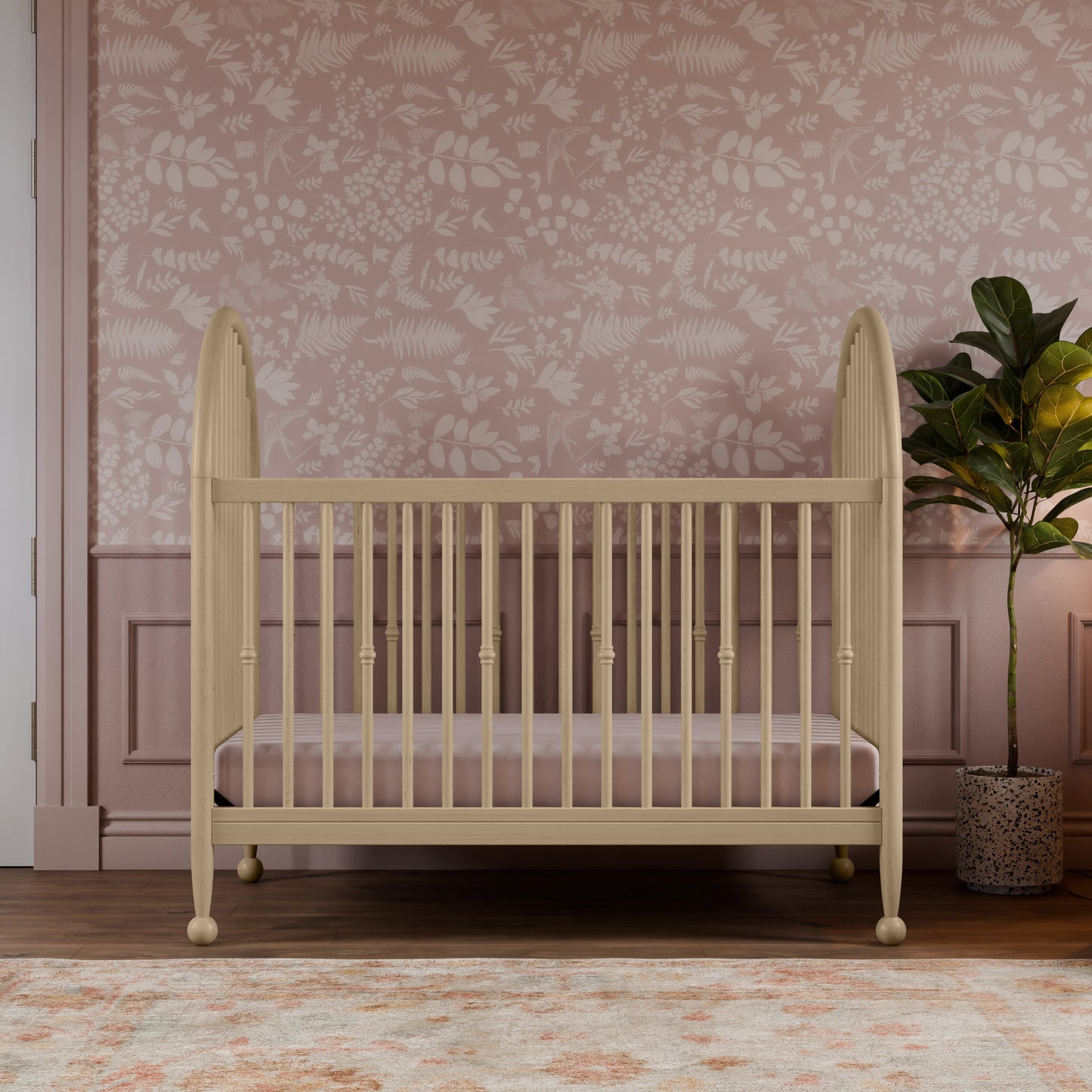 Namesake Alouette 3-in-1 Convertible Spindle Crib