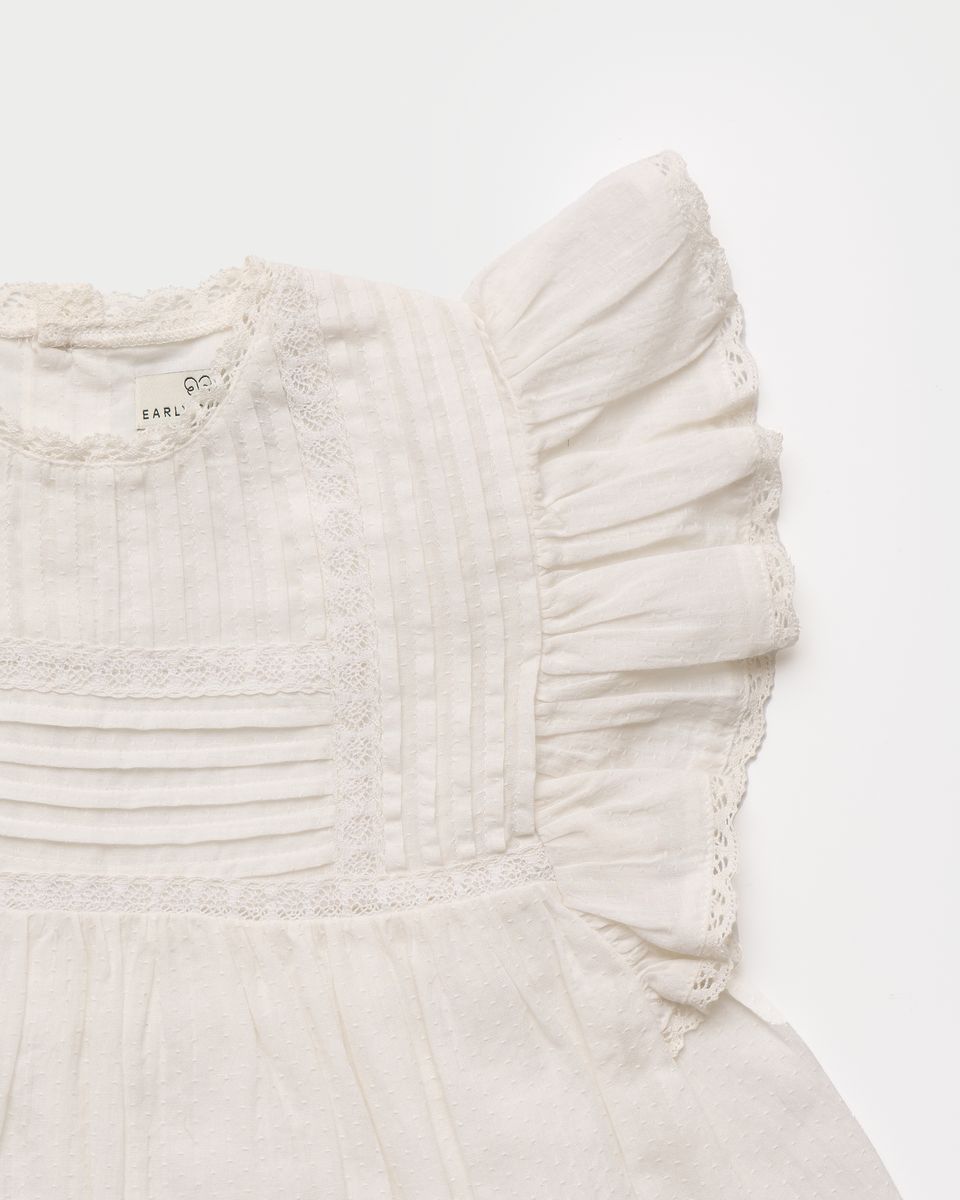 Early Sunday Early Sunday Girls Charlie Blouse - Ivory