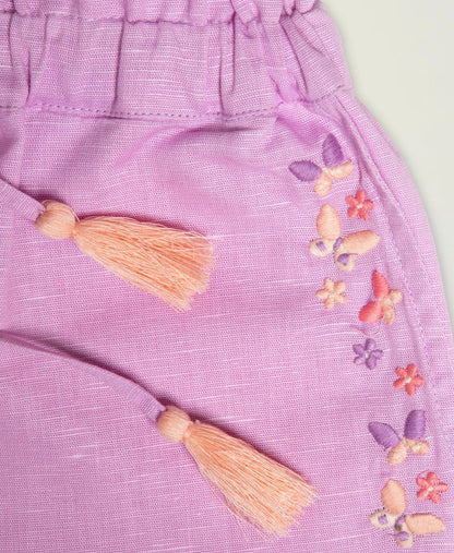 Early SundayEarly Sunday Girls Roman Shorts - LilacBabysupermarket