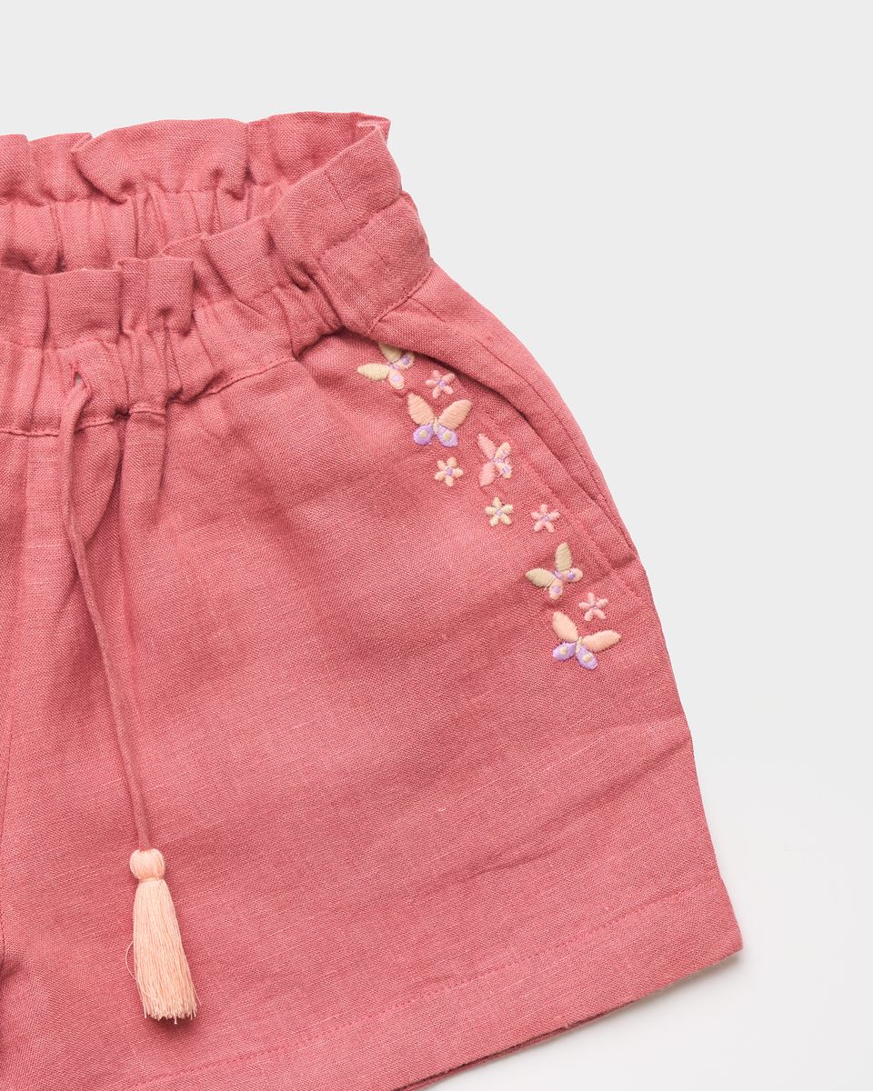 Early SundayEarly Sunday Girls Roman Shorts - PeonyBabysupermarket