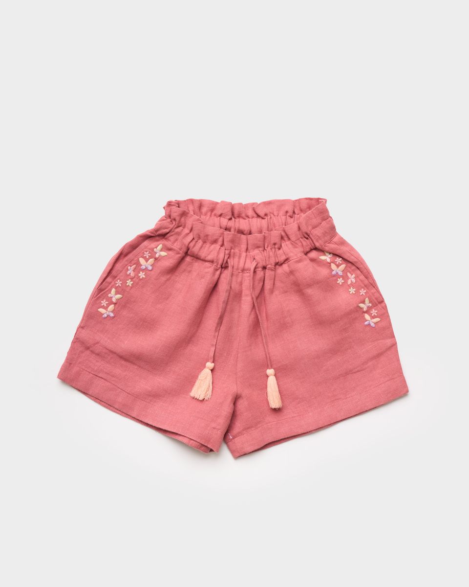 Early SundayEarly Sunday Girls Roman Shorts - PeonyBabysupermarket