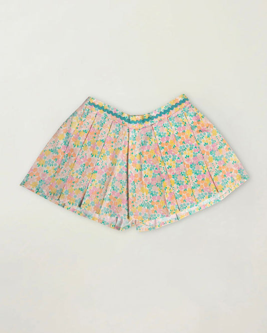 Early Sunday Emma Floral Mint / 4 Early Sunday Girls Solal Skirt - Emma Floral Mint