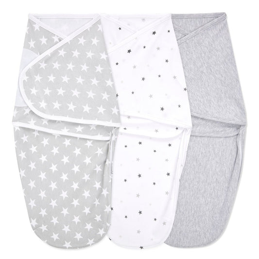Easy Swaddle Wraps 3PK Twinkle 0-3Month