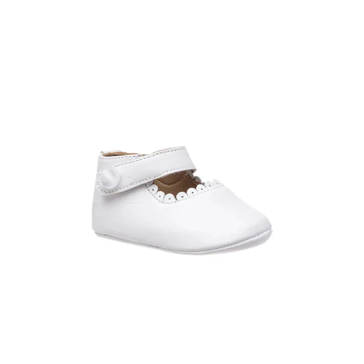 Elephantito Baby Girls Mary Jane - White