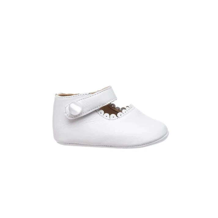 Elephantito Baby Girls Mary Jane - White