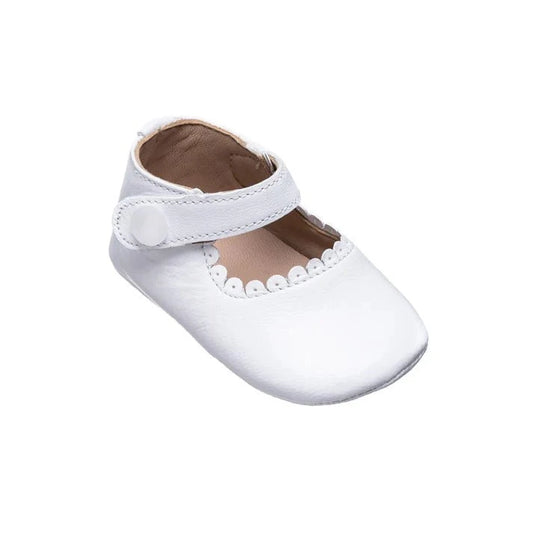 Elephantito Baby Girls Mary Jane - White