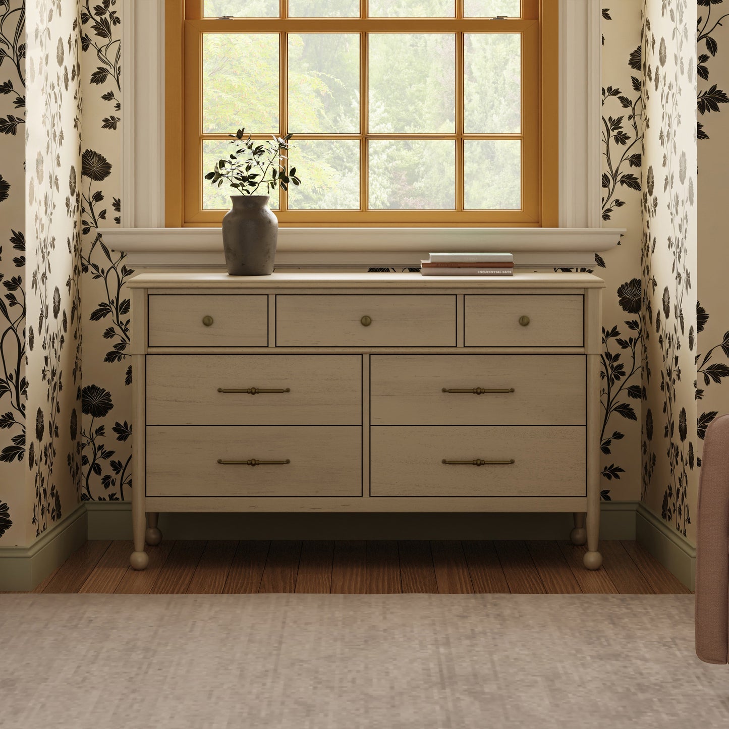 Namesake Alouette 7-Drawer Wide Dresser 56”