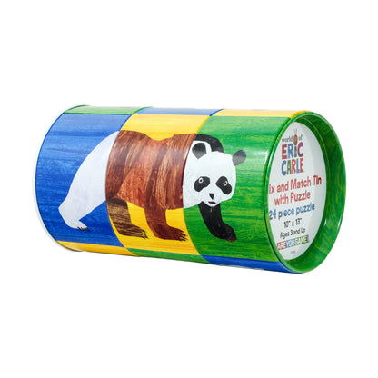 World of Eric Carle Mix And Match Tin With Puzzle