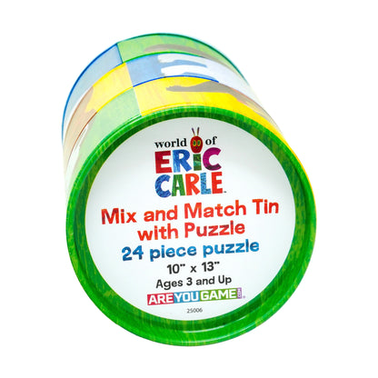 World of Eric Carle Mix And Match Tin With Puzzle
