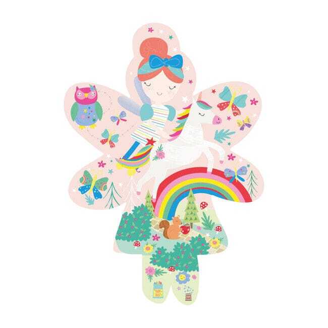 Floss & Rock Toy / Puzzles Rainbow Fairy 20PC Fairy Shaped Jigsaw Puzzle