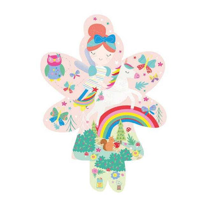 Floss & Rock Toy / Puzzles Rainbow Fairy 20PC Fairy Shaped Jigsaw Puzzle