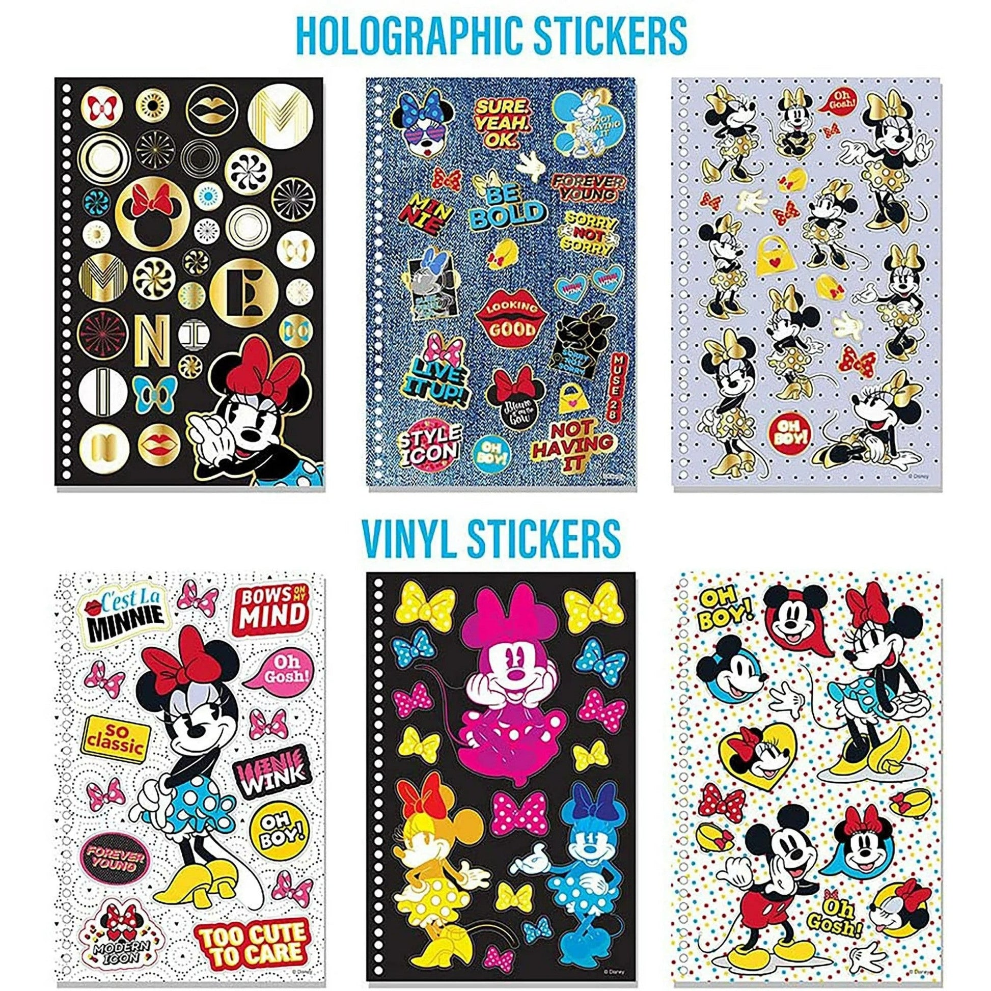Fashion AngelsFashion Angels 1000+ Disney Minnie Mouse Sticker Collector BookBabysupermarket