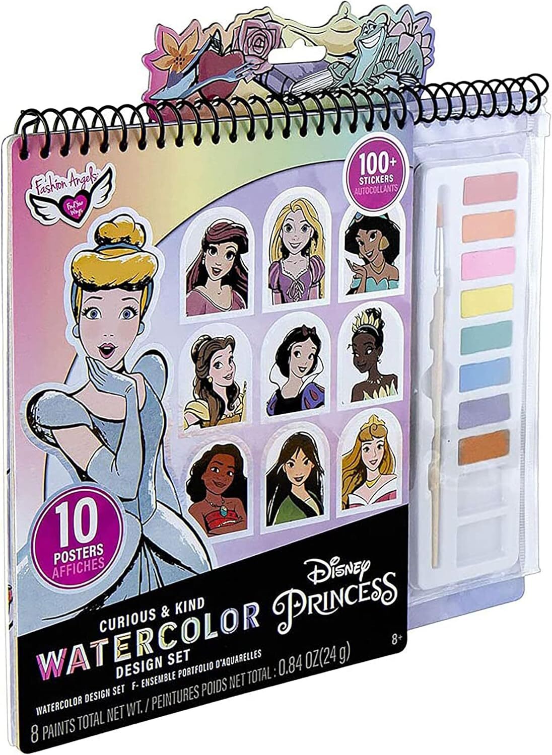 Fashion AngelsFashion Angels Disney Princess Curious & Kind Watercolor Design SetBabysupermarket