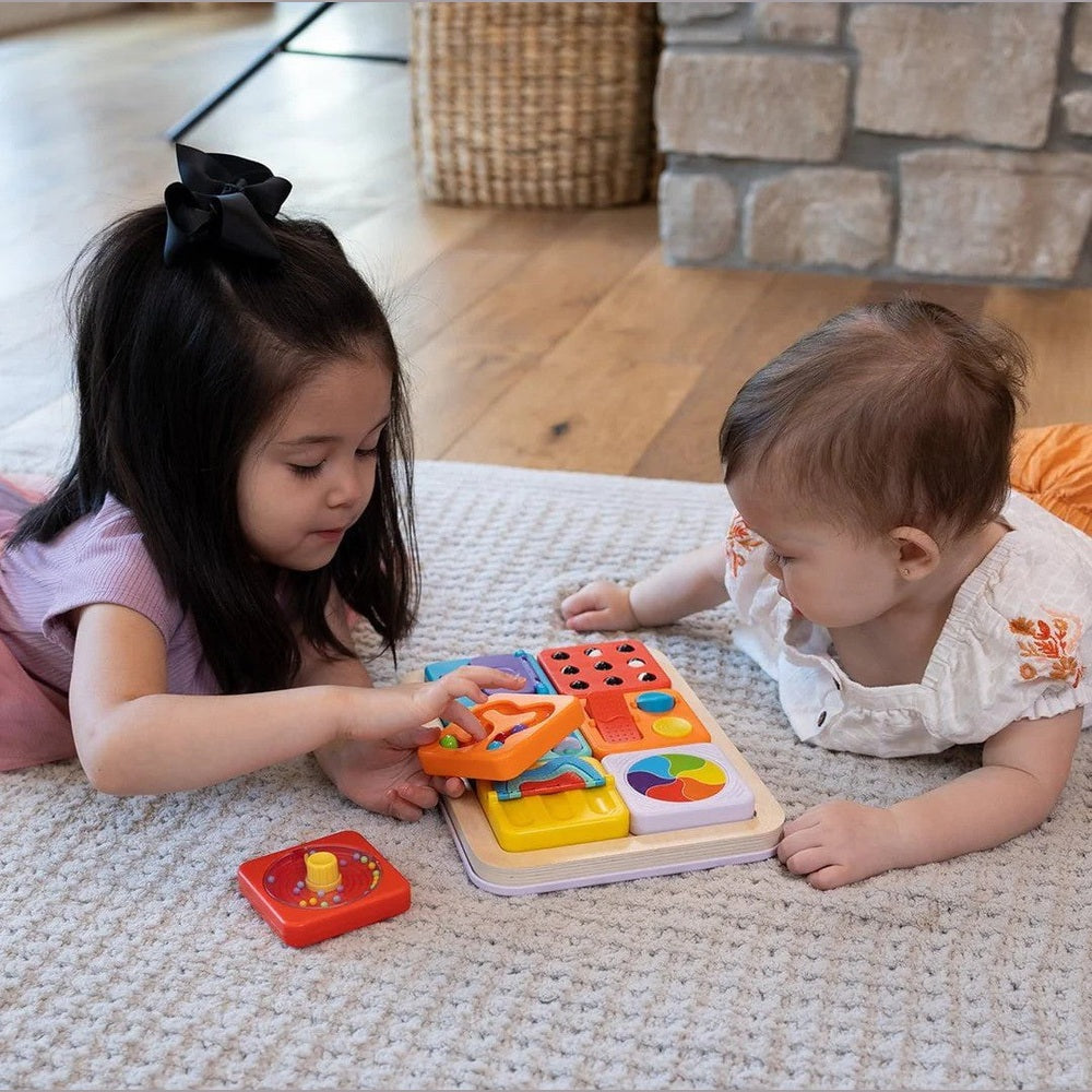 Fat Brain Play Tab Modular Activity Board Sensory Set 2