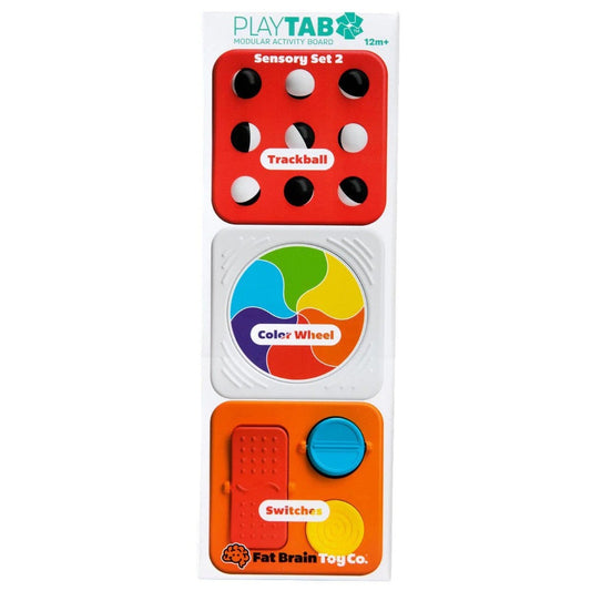 Fat Brain Play Tab Modular Activity Board Sensory Set 2