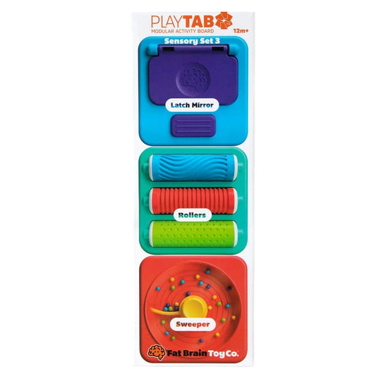 Fat Brain Toys Activity Fat Brain Play Tab Modular Activity Board Sensory Set 3