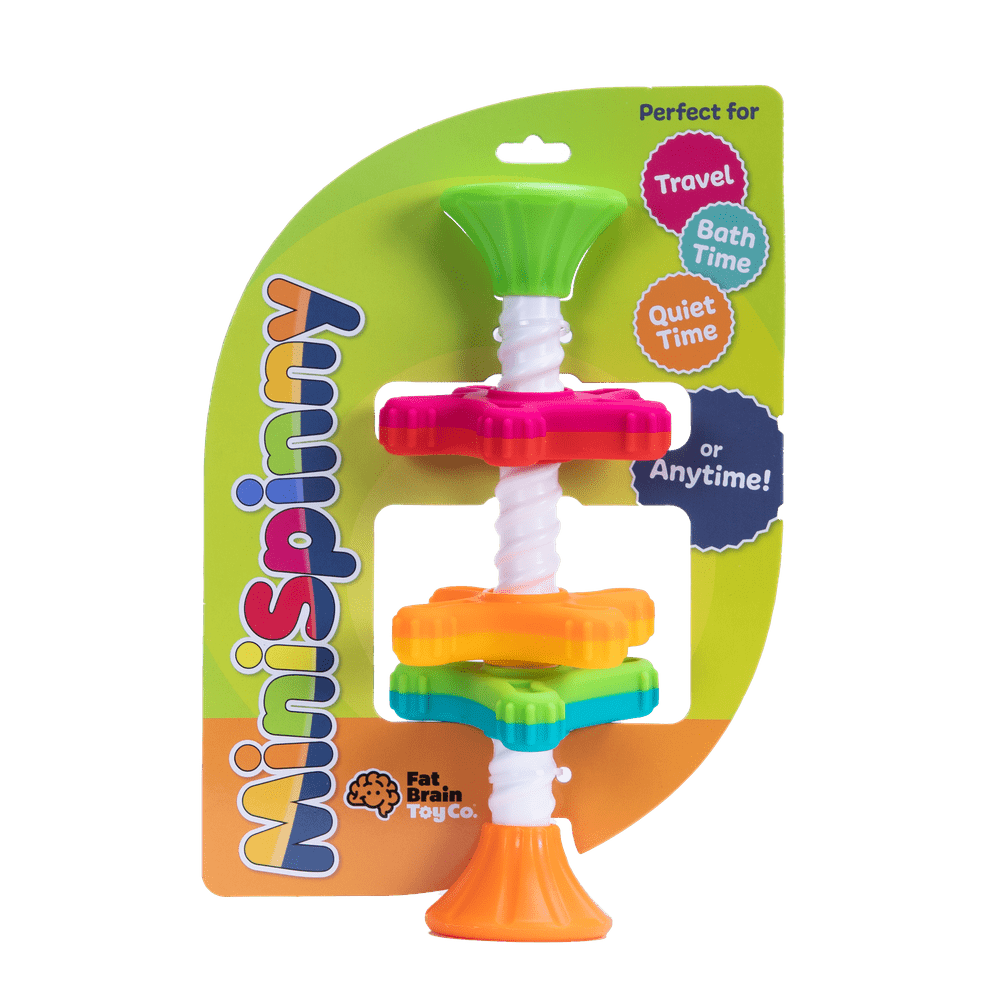 Fat Brain Toys MiniSpinny Early Learning & Sensory Toy Babysupermarket