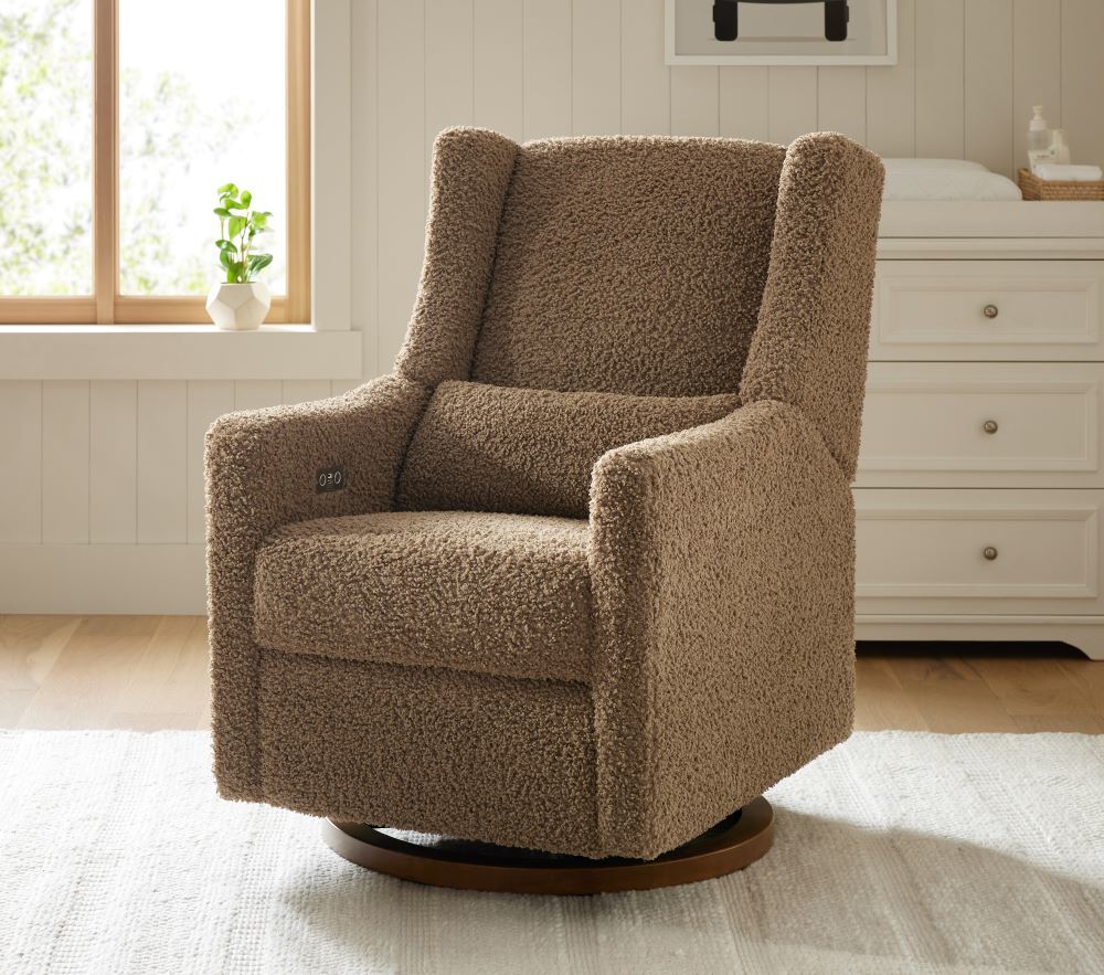 Babyletto Kiwi Electronic Recliner and Swivel Glider with USB port
