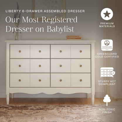 NamesakeNamesake Liberty 6-Drawer DresserBabysupermarket