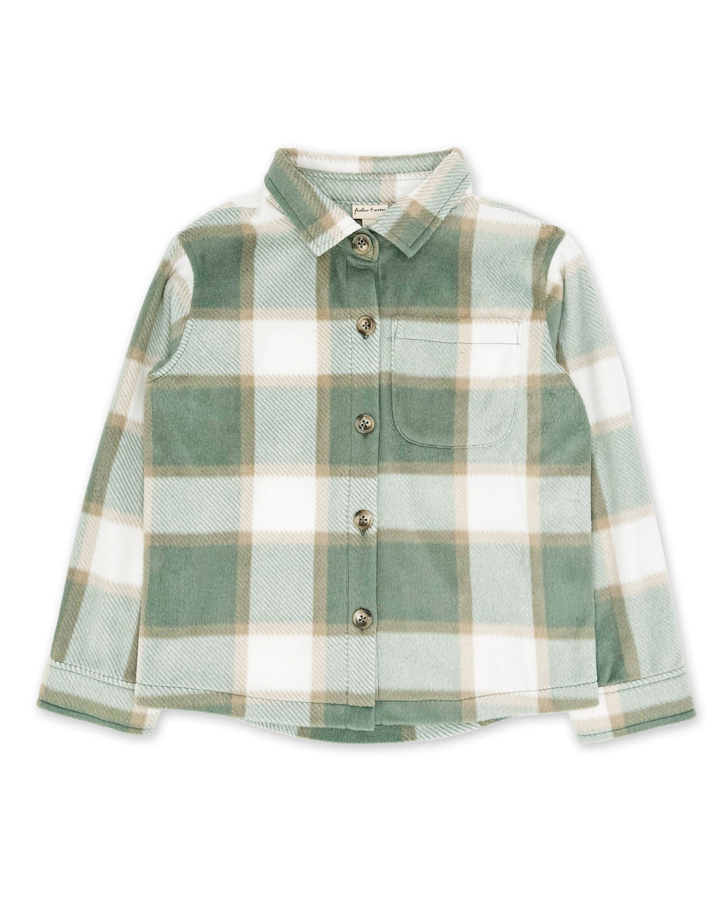 Feather 4 ArrowFeather 4 Arrow Alpine Cozy Shirt - SageBabysupermarket
