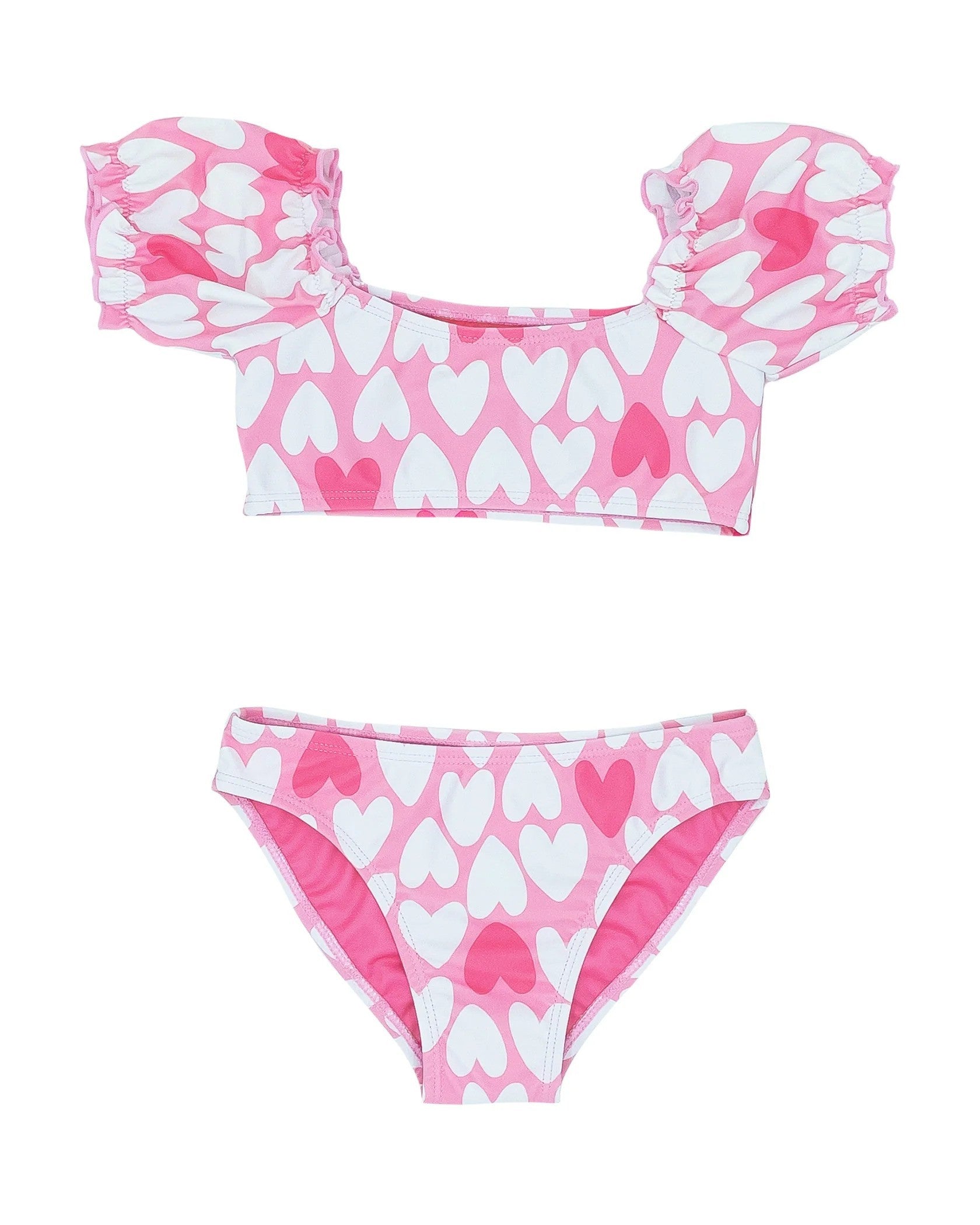 Feather 4 Arrow Apparel & Gifts Prism Pink / 4 Toddler Feather 4 Arrow Blossom Bikini Swimsuit