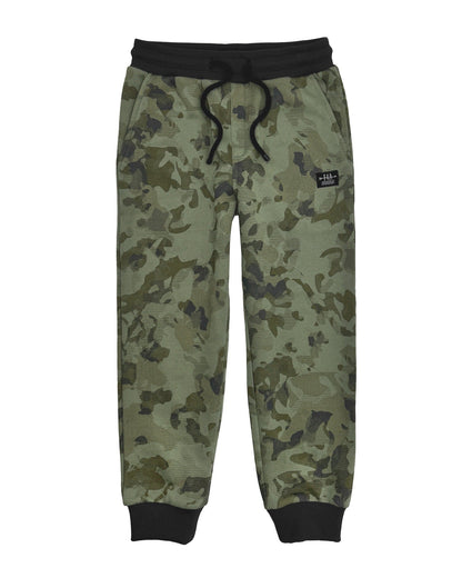 Feather 4 Arrow 4/5 / Oil Green Feather 4 Arrow Bowie Camo Fleece Jogger - Oil Green