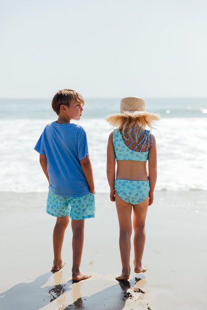 Feather 4 ArrowFeather 4 Arrow Boys Volly Trunk - Aqua CrystalBabysupermarket