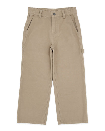 Feather 4 Arrow Boys Pants Dark Khaki / 6-7Y Feather 4 Arrow Carpenter Twill Pant - Dark Khaki