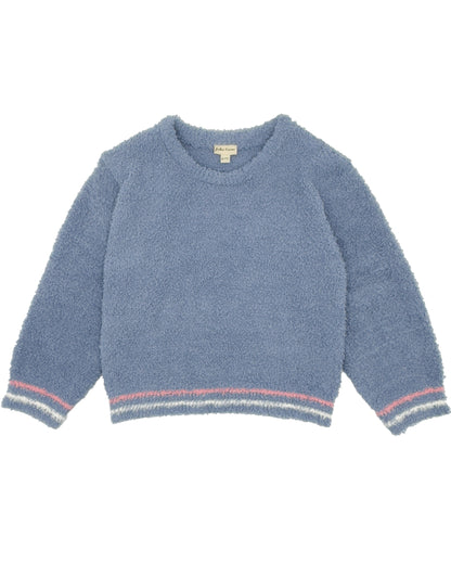 Feather 4 Arrow Dusty Blue / 6/7 Feather 4 Arrow Dreamer Knit Top - Dusty Blue