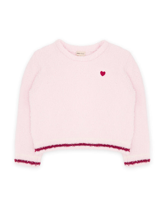 Feather 4 Arrow Girls Shirts Pink Marshmallow / 6-7Y Feather 4 Arrow Dreamer Sweater - Pink Marshmallow