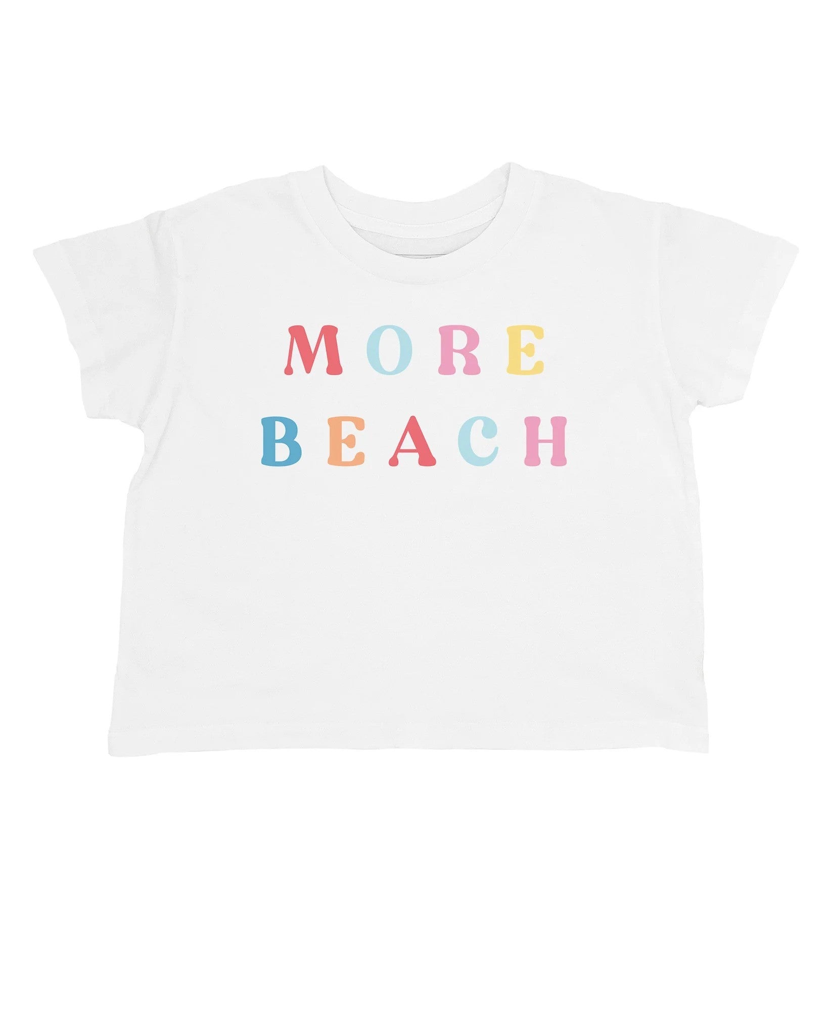 Feather 4 Arrow Apparel & Gifts White / 5 Feather 4 Arrow More Beach Crop Tee